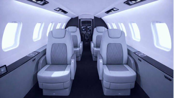 Learjet 75 Jet Interior